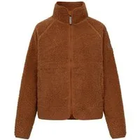 Derbe Fleecejacke Kuschelby Damen Teddy-Fleecejacke