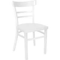 einrichtungsdesign24 Küchenstuhl Küchenstuhl Laura farbiger Holzstuhl Esstisch Esszimmer Retro Vintage, Gestell Massivholz