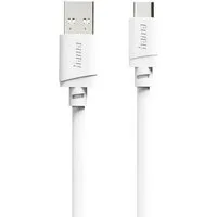 Hama USB-Ladekabel USB 2.0 USB-A Stecker, USB-C® Stecker 2 m Weiß 00201813 USB-Kabel