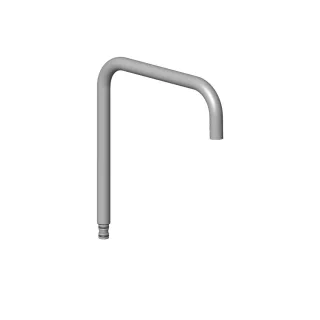 Dornbracht Auslauf eckig Ersatzteile 90282220900 235 mm, 7 l/min. Chrom 90282220900-00
