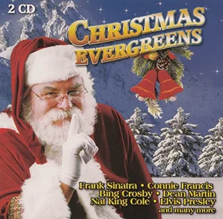 Christmas Evergreens - 2CD [Audio CD] Louis Armstrong Ella Fitzgerald The Drifters