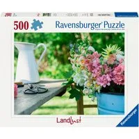 Ravensburger Puzzle Sommerbunte Löwenmäulchen, 500 Puzzleteile, Made in Germany