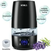 KNKA PRO Luftbefeuchter Top Fill Luftbefeuchter, Aroma Diffuser Raumbefeuchter, 4,5 l Wassertank, Leiser Ultraschall Luftbefeuchter,Auto & Schlafmodus,Aromatherapie