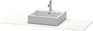 Duravit XSquare Konsole Flanell Grau Hochglanz 1400x550x16 mm - XS060GL8989 XS060GL8989