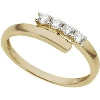 Firetti Fingerring Schmuck Geschenk Gold 333 Damenring Goldring, mit Zirkonia (synth)