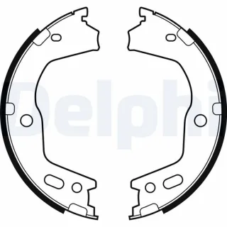 Delphi Bremsbacken hinten Hyundai Equus Genesis