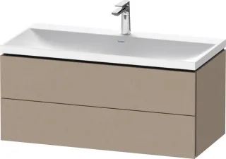 Duravit L-Cube c-shaped Set wandhängend Leinen Matt 1000x480x480 mm - LC6952O75750000 LC6952O75750000