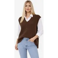Worldclassca Pullunder WORLDCLASSCA Damen Strickpullunder mit Bluseneinsatz 2 in 1 Fashion Neue Kollektion - Stilvolle und gemütliche Strickmode für Damen