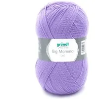 Gründl Wolle 400g Big Mamma uni Großknäuel Strickgarn Häkelgarn Häkelwolle, 1040,00 m (Wolle zum Stricken und Häkeln, pflegeleicht, waschbar, schnell trocknend, wollartiger Charakter), Wolle ohne Schurwolle