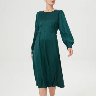 Angepasstes und ausgestelltes fließendes Blusenkleid