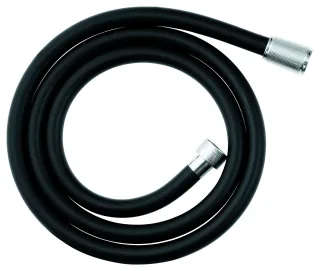 GROHE Brauseschlauch Silverflex 107061, 1500mm schwarz/chrom, 107061KI00 107061KI00