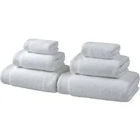 OTTO home Handtuch Set Fenya, flauschig und weich, Premium Handtücher, 550 gr/m², Walkfrottier (Set, 6-St), mit Bordüre, Set, 100% Baumwolle, Hotel-Qualität, 5 Jahre Garantie