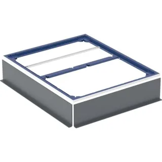 Geberit Duofix Installationsrahmen für Duschfläche 110-140 cm, für sieben Füße: 110x90cm,, 551513001 551513001
