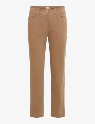Brax Damen Cordhose Style MARA S WALNUT, hellbraun, Gr. 34K