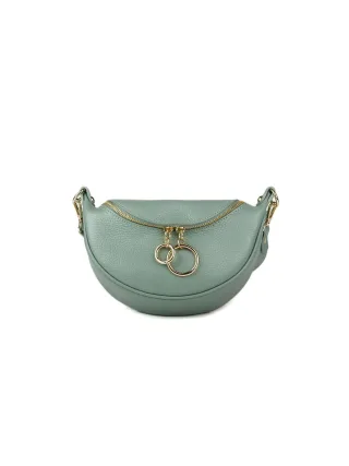 Giulia Monti Schultertasche Blassgrün