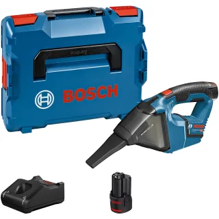 Bosch Akku-Sauger GAS 12V, mit 2 x 3.0 Ah Li-Ion Akku, L-BOXX - 06019E3003