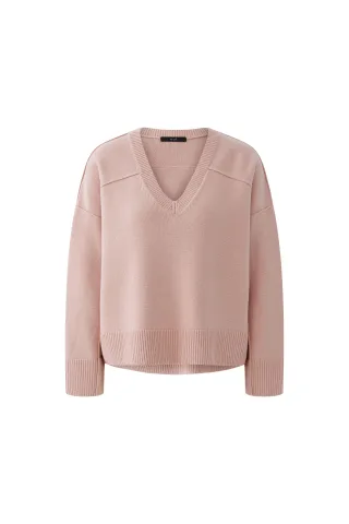 Oui - Pullover dusty rose - Gr. - 40