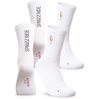 OCCULTO Tennissocken Herren & Damen Motiv Rennradsocken 2er Pack (Modell: Mathieu) (2-Paar)