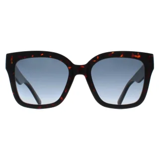 Marc Jacobs Square Damen Glänzend Dunkel Havanna Blau Gradient MARC 658/S