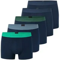Schiesser Retro Boxer 5er Pack 95/5 Cotton (Spar-Set, 5-St) Retro Short / Pant - Baumwolle - ohne Eingriff - Atmungsaktiv