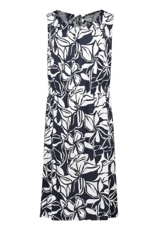 Betty Barclay - Sommerkleid Dunkelblau/Weiß - Gr. - 36