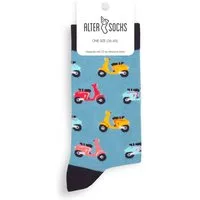 AlterSocks Freizeitsocken Lustige Socken Roller Socken Damen & Herren Unisex Größe 36 – 45 (1-Paar, 1 Paar)