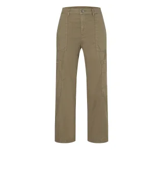 MAC - MAC JEANS - CARI, Fade out gabardine light grün - Gr. - 34/OL