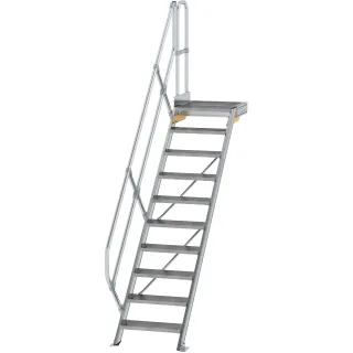 Munk Treppe mit Plattform 45° Stufenbreite 600 mm - 600430