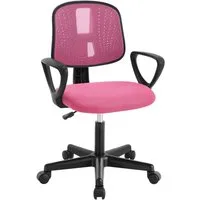 Klihome Schreibtischstuhl (1 St), Kinderdrehstuhl ergonomisch, höhenverstellbar, aus Netzstoff