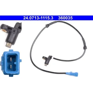 ATE Raddrehzahlsensor vorne Peugeot 206