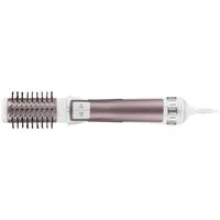Rowenta Lockenstab Rowenta CF9540 Lockenbürste Weiss-Kupfer Warmluftbürste rotierend