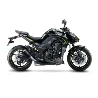 % % LeoVince Sportauspuff LV-10 Edelstahl BLACK Edition Kawasaki Z 1000 /SX Bj.2017-2020 EURO4 +ABE