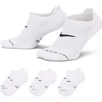 Nike Sportsocken U NK ED ELVD NS 3P - 144 mit elastischer Passform, aus Baumwolle, Polyester und Elasthan