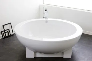 Hoesch Badewanne Dreamscape Rund 1800 mit Aussenverkleidung 6130.010010