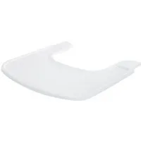 roba® Hochstuhltablett Essbrett für roba Hochstuhl Sit Up Flex, Liv Up & Born Up, Plastik, (Kompatibel mit Gurtsystem und Hochstuhlauflagen), Schnelle Klickbefestigung - Einfache Reinigung - Weiß