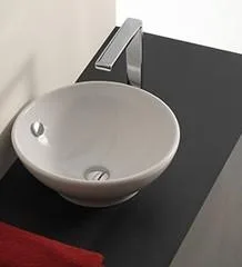 ArtCeram Fuori1 Aufsatzwaschtisch Ø 43 cm, weiss, L310 L310