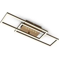 Briloner Leuchten Deckenleuchte FRAME DOT, LED fest integriert