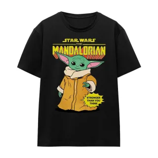 Star Wars - "Strong" T-Shirt für Herren/Damen Unisex (Schwarz)