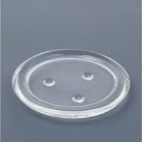 Deko AS Glasuntersetzer Glasuntersetzer - rund - 11 cm - 49408, Zubehör für Tassen Gläser Becher, 6-tlg., mit kleinem Rand