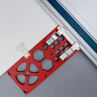 Upgraded 13.4 Inch Track Saw Square 90° Right Angle Circular Saw Guide Rail Stop Accessories for Festool Mαkita Guide Ra