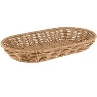 APS Brotkorb Korb oval „COVE“, 28 x 16 cm, Höhe 4 cm, Polyprophylen (PP), (1-tlg)
