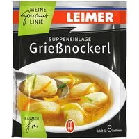 Leimer Fertiggericht, Leimer Grießnockerl beliebte Suppeneinlage für 8 Portionen 100g