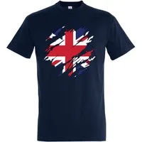 Youth Designz T-Shirt England Britain Herren Shirt mit trendigem Frontprint