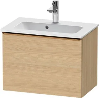 Duravit D-Neo Waschtischunterbau wandhängend Natur Eiche Matt 610x372x440 mm - DE4268004300000 DE4268004300000