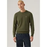 Levi's® Rundhalspullover LIGHTWEIGHT HM SWEATER Feingerippte Abschlüsse