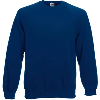 Fruit Of The Loom Herren Raglan-Ärmel Belcoro® Sweatshirt (Marine)