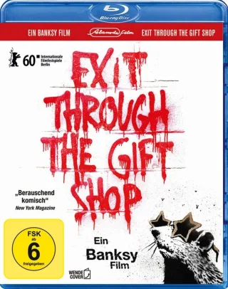 Banksy - Exit through the Gift Shop [Blu-ray] (inkl. Wendecover und deutscher Fassung)