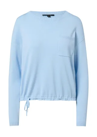 comma - Strickpullover blau - Gr. - 36