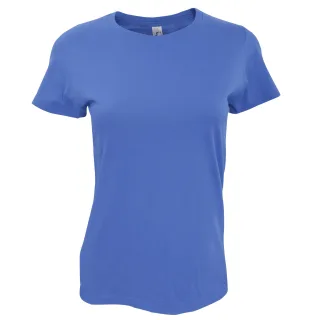 SOLS Womens/Ladies Imperial Heavy Short Sleeve T-Shirt (Denim)