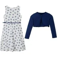 bonprix Sommerkleid (Set, 3-tlg) festlicher Stil, Set, aus Baumwolle und Polyurethan